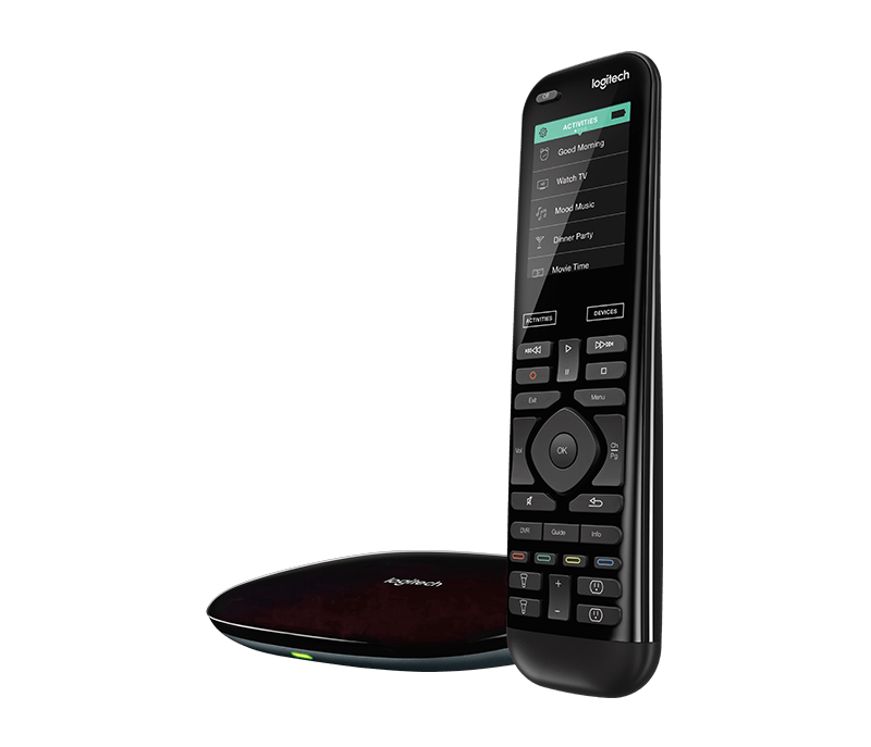 Logitech universal hotsell remote with hub